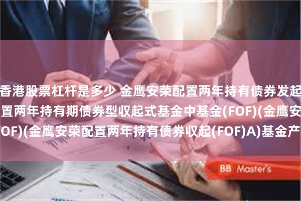 香港股票杠杆是多少 金鹰安荣配置两年持有债券发起(FOF)A: 金鹰安荣配置两年持有期债券型収起式基金中基金(FOF)(金鹰安荣配置两年持有债券収起(FOF)A)基金产品资料概要更新