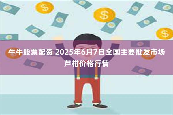 牛牛股票配资 2025年6月7日全国主要批发市场芦柑价格行情