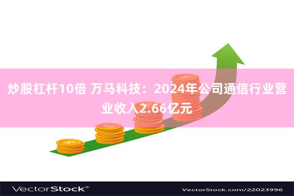 炒股杠杆10倍 万马科技：2024年公司通信行业营业收入2.66亿元