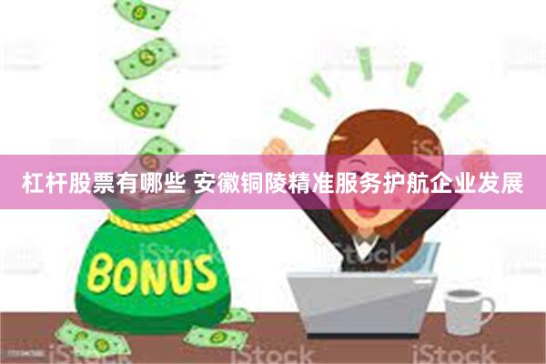 杠杆股票有哪些 安徽铜陵精准服务护航企业发展